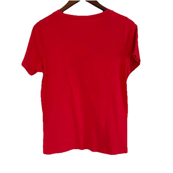 Have Yourself a Merry Little Cocktail Grayson Threads Red Women’s Large T-Shirt - Picture 3 of 9